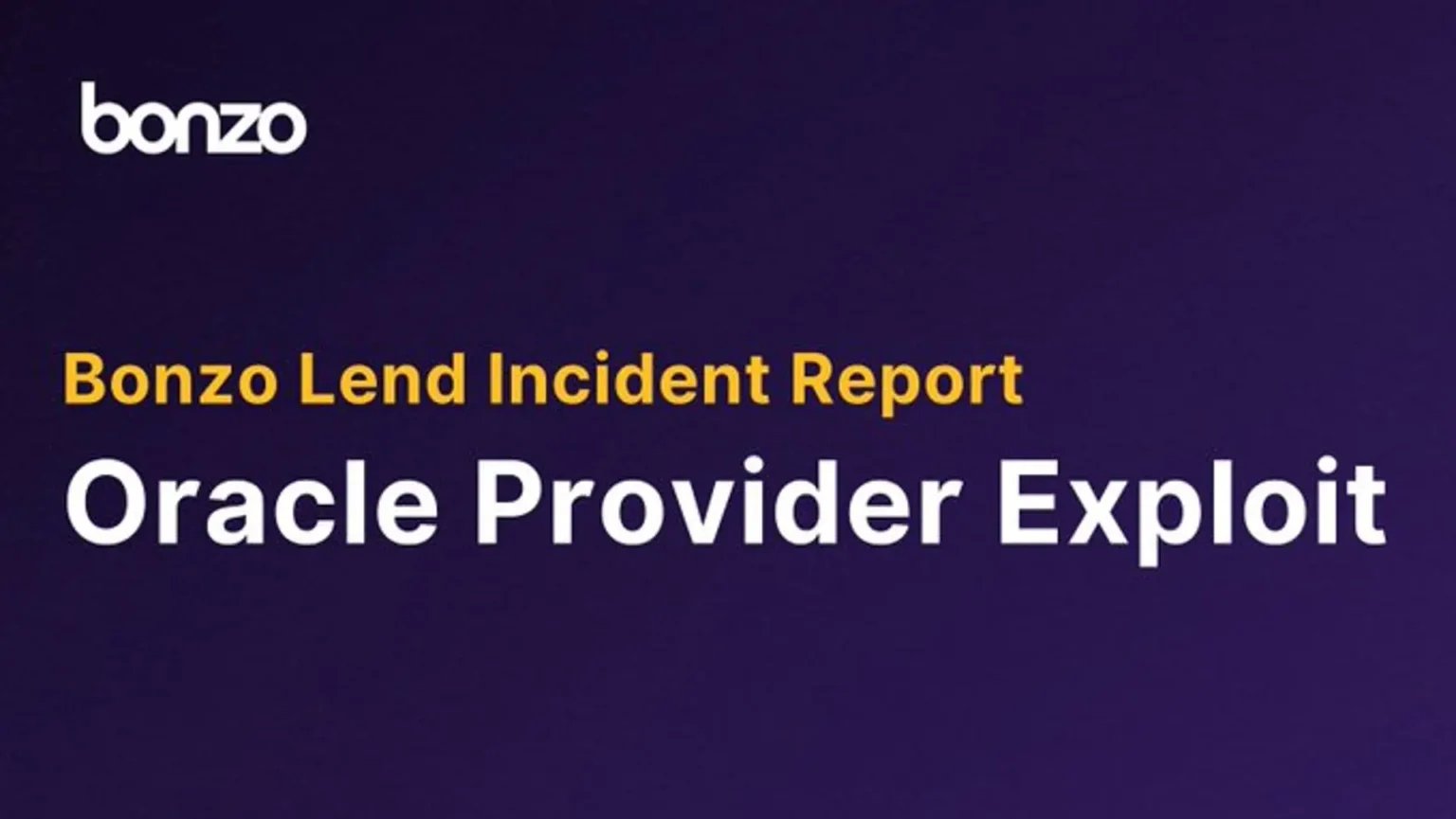 Hedera-Based DeFi Lender Bonzo Lend Loses $9 Million in Oracle Attack