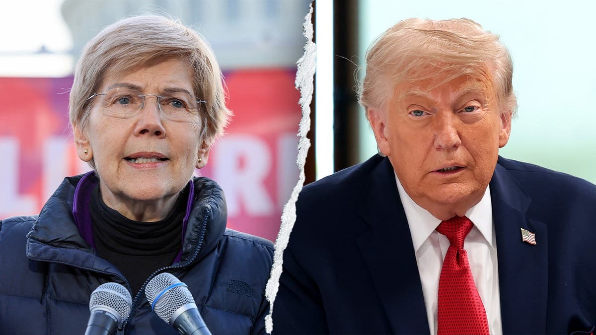 Sen. Elizabeth Warren and President Donald Trump