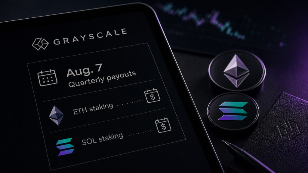 Grayscale is setting up a quarterly cash showdown between Ethereum and Solana staking Grayscale is setting up a quarterly cash showdown between Ethereum and Solana staking