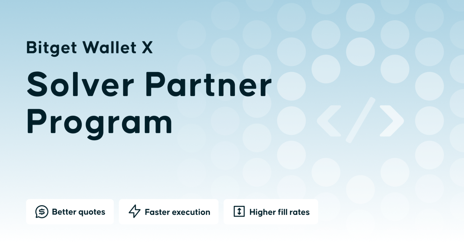 Bitget Wallet X Launches Solver Program for Intent