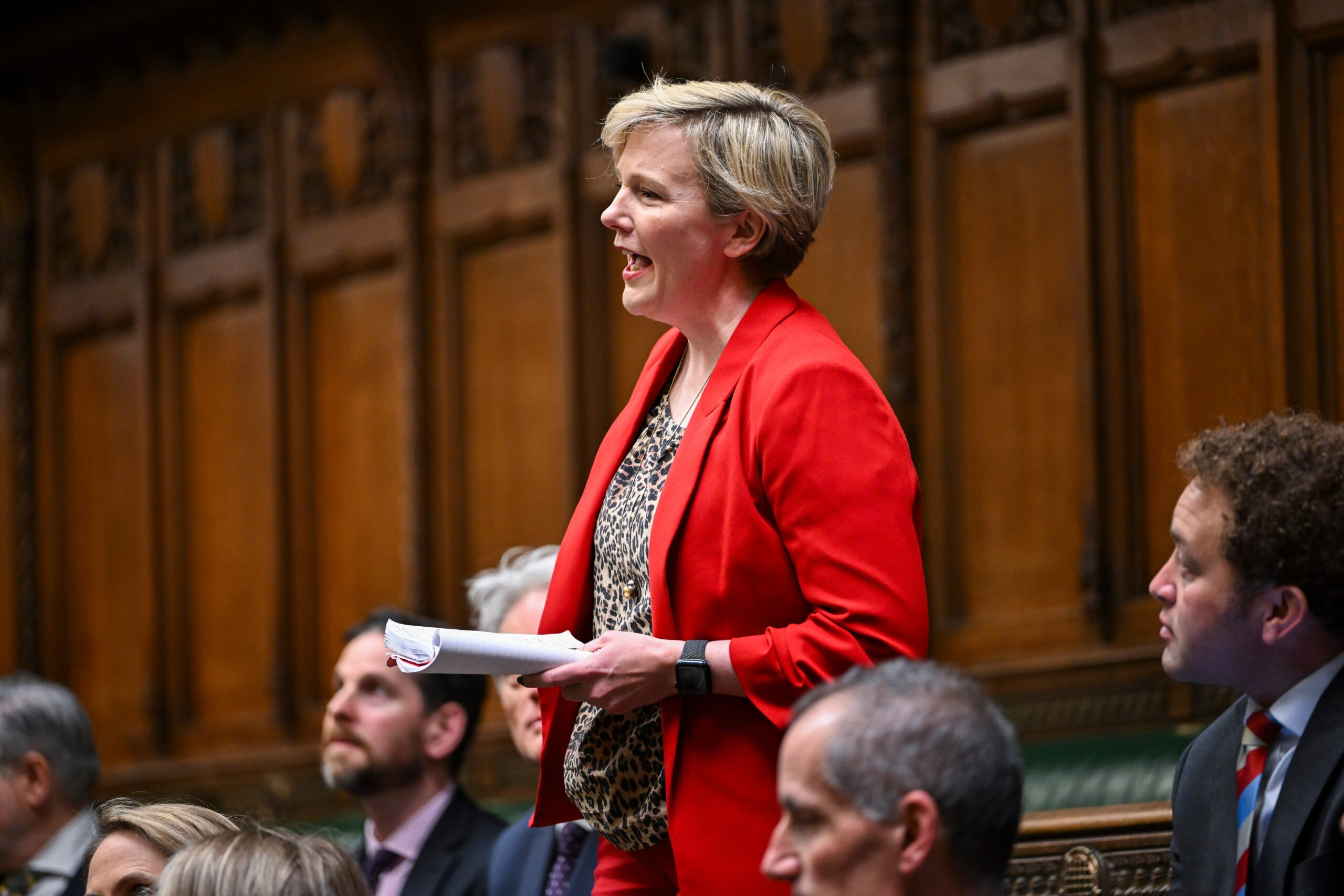 Stella Creasy is seeking an amendment that would cap donations from any individual